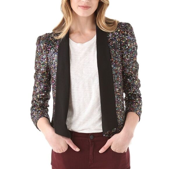 REBECCA Minkoff sequin jacket - Picture 3 of 8